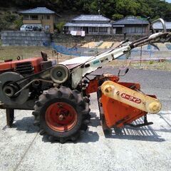 イモ掘り取り機装着　ヤンマーディーゼル耕運機！！　実働！！　7馬力！　サービス品！！の画像