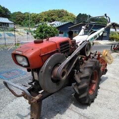 イモ掘り取り機装着　ヤンマーディーゼル耕運機！！　実働！！　7馬力！　サービス品！！の画像