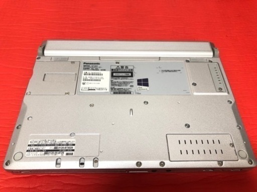⑧レッツノート CF-SX3 8G SSD240GB WIN10 Office 2016