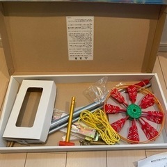 無料　鯉のぼり用ポール（1部品不足）&ベランダ取り付け用金具