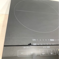 ★中古品　IHクッキングヒーター 2018年製の画像