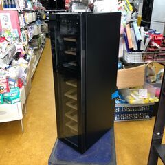 PlusQ 　ワインセラー　18ボトル　ブラック