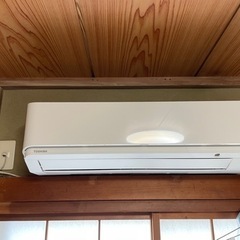 エアコン　TOSHIBAの画像
