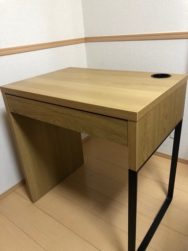 IKEA MICKE デスク　オーク調