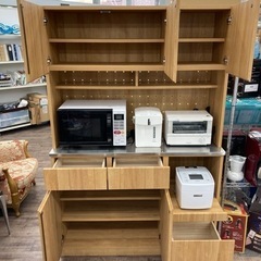 売約済み ☆美品 ニトリ キッチンボード 幅120cm レンジボード 食器棚