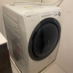 <商談中>SHARP ドラム式洗濯機　ES-S7D-WR