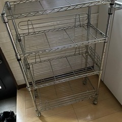 メタルラック　シルバー
