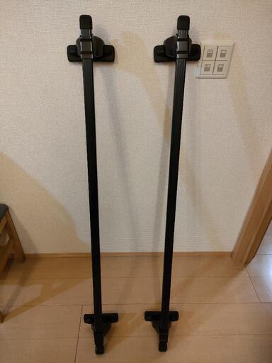 【値下げ】innoルーフキャリア　バー　ステー　フック