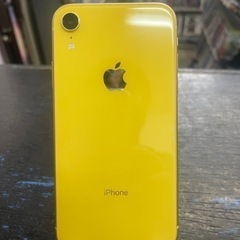 【SIMフリー】iPhoneXR 128GB イエロー NT0Q2J/A 2022/05/08