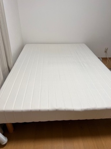 1000円・脚付きマットレス・ダブル140cm