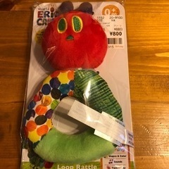 新品未使用　はらぺこあおむし　シャカシャカリング