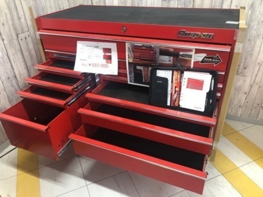 でっかいぜ！Snap-on ロールキャブ！KRL722BPBO