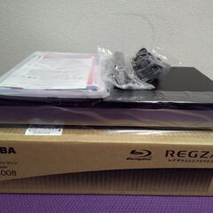 【新品同様】TOSHIBA 東芝 REGZA ブルーレイディスクレコーダー タイムシフトマシン 4TB DBR-M4008