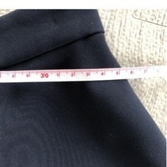 スカートスーツ ネイビー 紺 スーツ Sサイズの画像