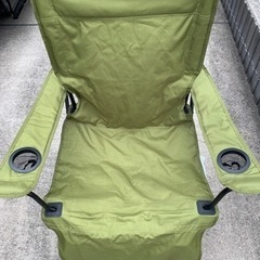 キャンプ用品　イグニオ　リクライニングチェアの画像