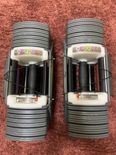 お取り引き者決定しました。【美品❗️】可変式ダンベル40kg×2 合計80kg