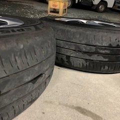 30系プリウス後期　タイヤ&ホイールセット（純正）の画像
