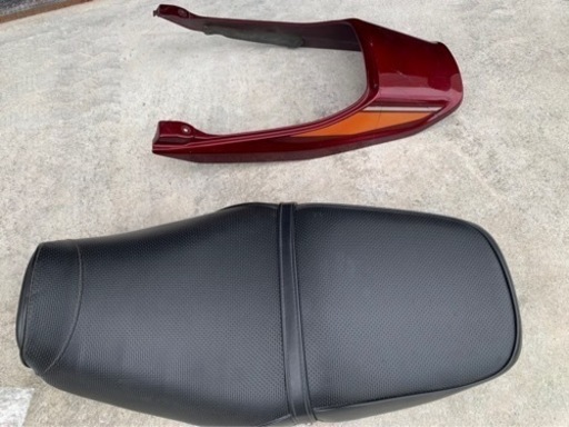 ゼファー400 ゼファーχ シート　テール