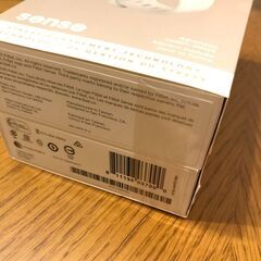 【新品未開封】fitbit sense GPS搭載 スマートウォッチ FB512GLWTの画像