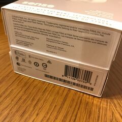 【新品 未開封】fitbit sense GPS搭載 スマートウォッチ FB512GLWTの画像