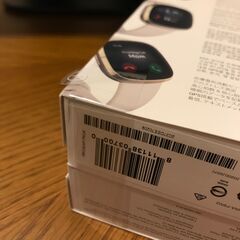 【新品 未開封】fitbit sense GPS搭載 スマートウォッチ FB512GLWTの画像