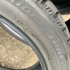軽自動車に ミラジーノに使用 ブリジストンスタッドレス 165 55 14の画像
