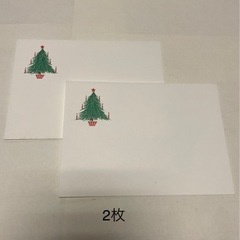箱入り　クリスマスカードセット　中古の画像