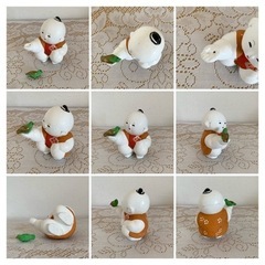 御所人形  2点／男の子と鳥・赤獅子の画像