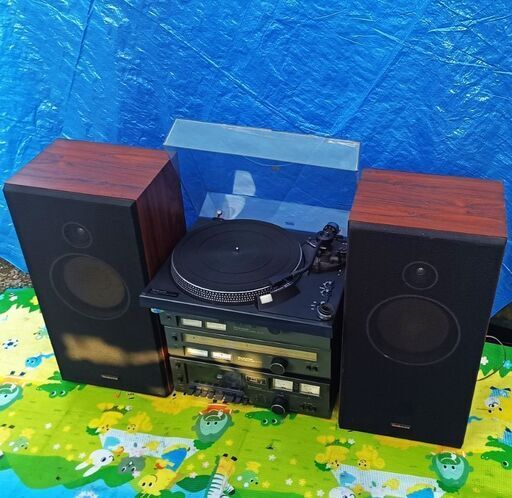 ★超貴重＆希少‼★ Technics　ステレオ レコード カセット チューナー アンプ スピーカー オーディオセット