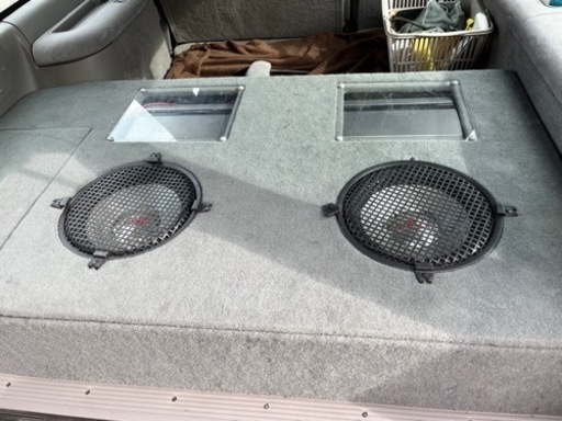 ロックフォードウーファー、カロッツェリアアンプ