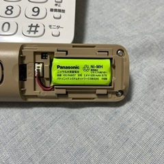 美品❗️Panasonic電話機(子機付)の画像