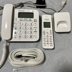美品❗️Panasonic電話機(子機付)の画像