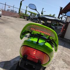 ⭐ホンダライブディオZXタイプ　AF35　ライムグリーン/黒　外装カスタムペイント　タイヤ後新品の画像