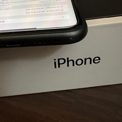 最終値下げ。iPhone 11  64G ブラック　付属品全て有りの画像