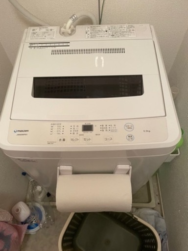 マクスゼン　洗濯機　6kg