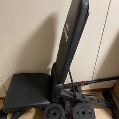 インクラインベンチ　ダンベル　家トレ　筋トレの画像