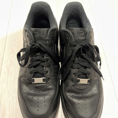 【ほぼ未使用】Supreme × Nike Air Force 1 Low "Black"の画像