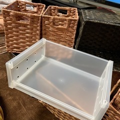 メイズ風バスケット7点　おまけつきの画像