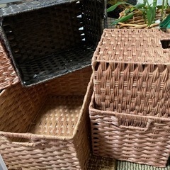 メイズ風バスケット7点　おまけつきの画像