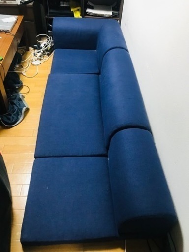 ローソファー青　2000円