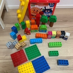 アンパンマンはじめてのブロックバケツL