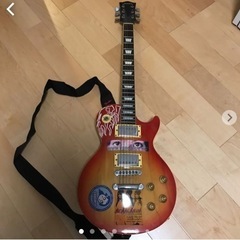 ジャンク品　スタンド　ソフトケース付き　エレキギター　レスポール