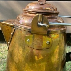 ☆旧ロゴ☆ グランマーコッパーケトル FIRESIDE ファイヤーサイド 銅製