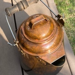 ☆旧ロゴ☆ グランマーコッパーケトル FIRESIDE ファイヤーサイド 銅製