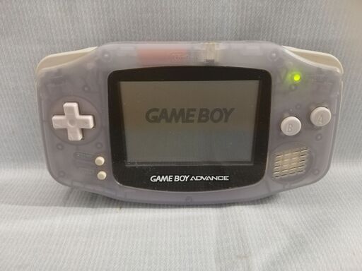 ゲームボーイアドバンス本体（ミルキーブルー） AGB-001 　☆管理5071543