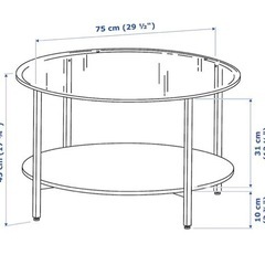 IKEAダイニングテーブル/コーヒーテーブルの画像