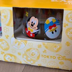 ディズニー　グラスコップ　４個入り　未使用の画像