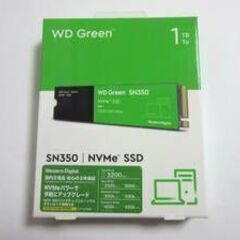 新品　Western Digital製 WD Green SN350 NVMe 1TBの画像