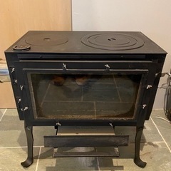 ロマンチカル薪ストーブ　新保製作所　1回使用の画像