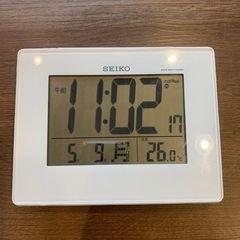決まりました　SEIKO 電波時計